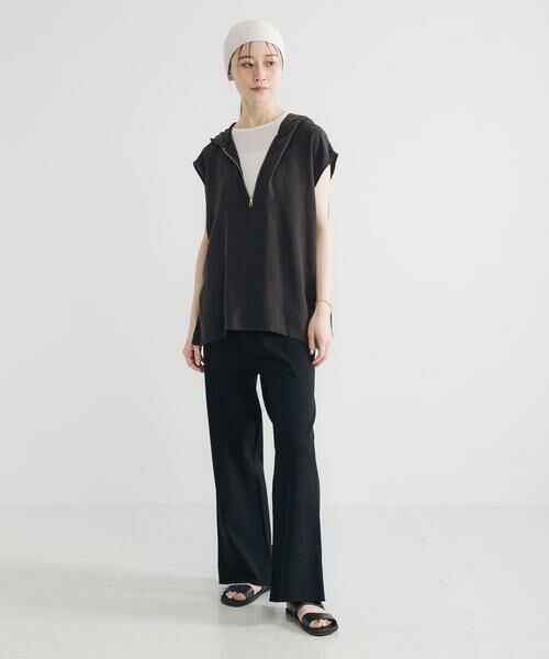 URBAN RESEARCH / アーバンリサーチ Tシャツ | キュプラレーヨンフーディトップス | 詳細7