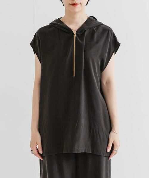 URBAN RESEARCH / アーバンリサーチ Tシャツ | キュプラレーヨンフーディトップス | 詳細8