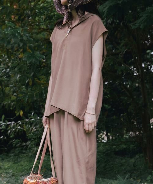 URBAN RESEARCH / アーバンリサーチ Tシャツ | キュプラレーヨンフーディトップス | 詳細18