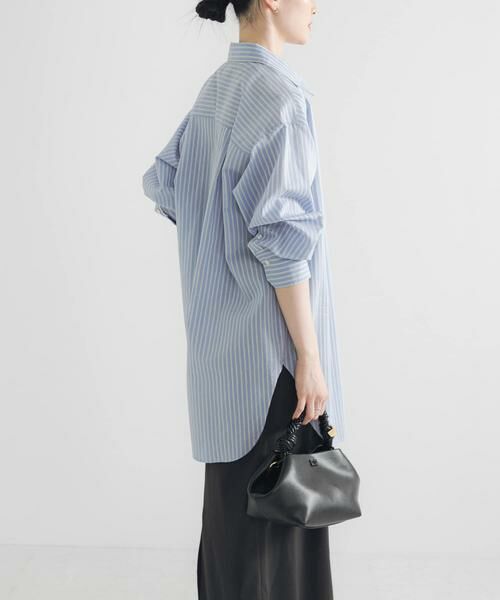 URBAN RESEARCH / アーバンリサーチ シャツ・ブラウス | シルクコットンロングシャツ | 詳細11