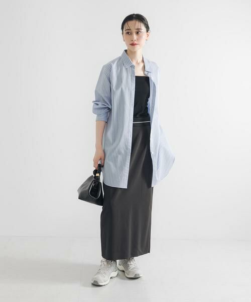 URBAN RESEARCH / アーバンリサーチ シャツ・ブラウス | シルクコットンロングシャツ | 詳細14