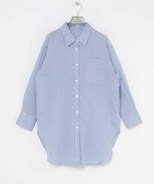 URBAN RESEARCH / アーバンリサーチ シャツ・ブラウス | シルクコットンロングシャツ | 詳細15