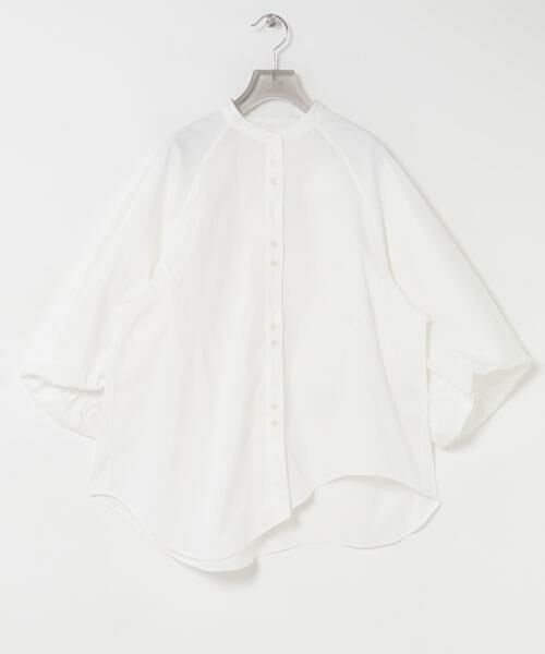 URBAN RESEARCH / アーバンリサーチ シャツ・ブラウス | イレギュラーヘムスタンドカラー7分袖ブラウス | 詳細19