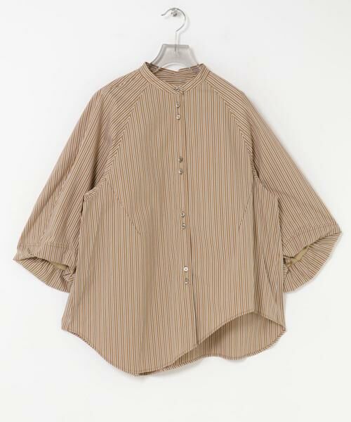 URBAN RESEARCH / アーバンリサーチ シャツ・ブラウス | イレギュラーヘムスタンドカラー7分袖ブラウス | 詳細26