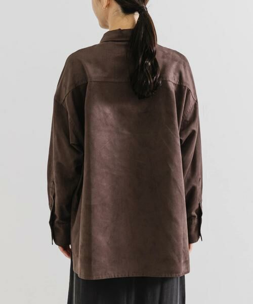 URBAN RESEARCH / アーバンリサーチ シャツ・ブラウス | スエードライクルーズシャツ | 詳細10