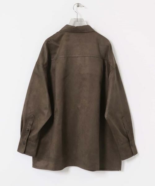 URBAN RESEARCH / アーバンリサーチ シャツ・ブラウス | スエードライクルーズシャツ | 詳細14