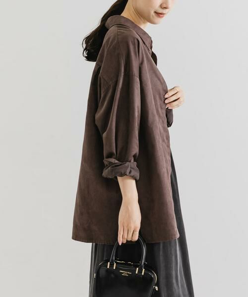 URBAN RESEARCH / アーバンリサーチ シャツ・ブラウス | スエードライクルーズシャツ | 詳細2