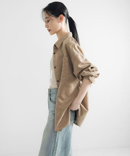 URBAN RESEARCH / アーバンリサーチ シャツ・ブラウス | スエードライクルーズシャツ | 詳細21