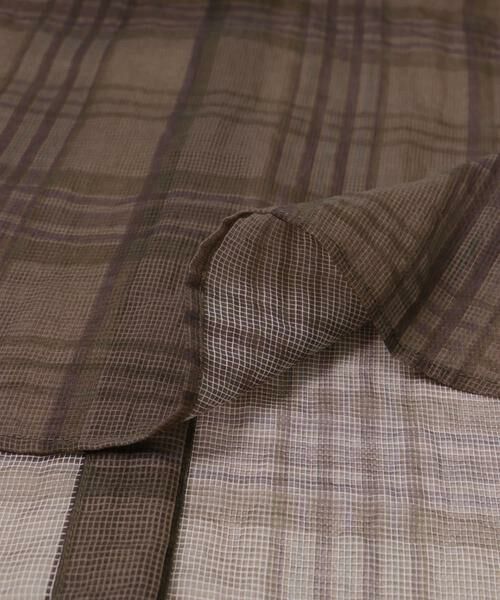 URBAN RESEARCH / アーバンリサーチ シャツ・ブラウス | シアーチェックオーバーシャツ | 詳細11