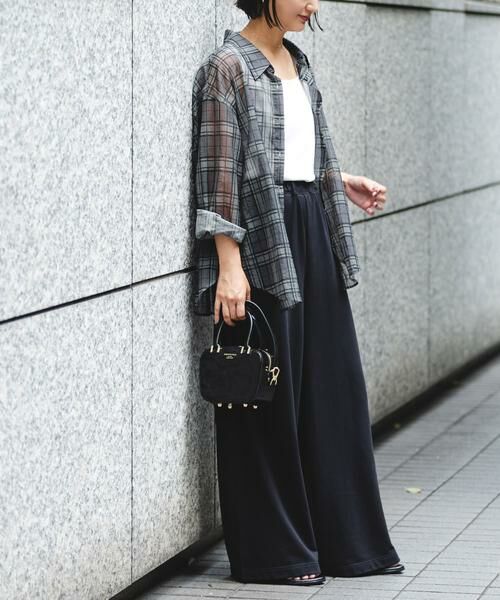 URBAN RESEARCH / アーバンリサーチ シャツ・ブラウス | シアーチェックオーバーシャツ | 詳細18