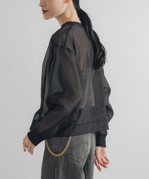 URBAN RESEARCH / アーバンリサーチ Tシャツ | オーガンジーシアートップス | 詳細15