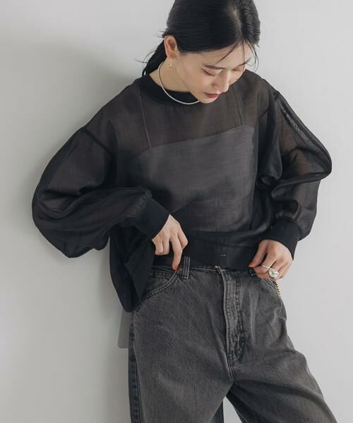 URBAN RESEARCH / アーバンリサーチ Tシャツ | オーガンジーシアートップス | 詳細16