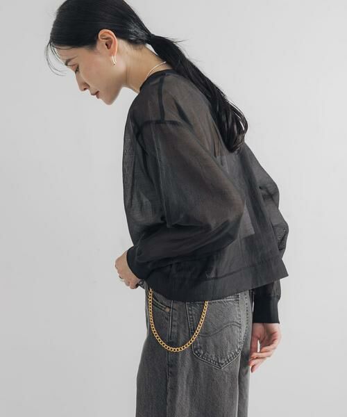 URBAN RESEARCH / アーバンリサーチ Tシャツ | オーガンジーシアートップス | 詳細17