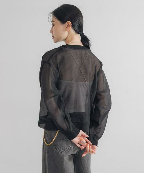 URBAN RESEARCH / アーバンリサーチ Tシャツ | オーガンジーシアートップス | 詳細18