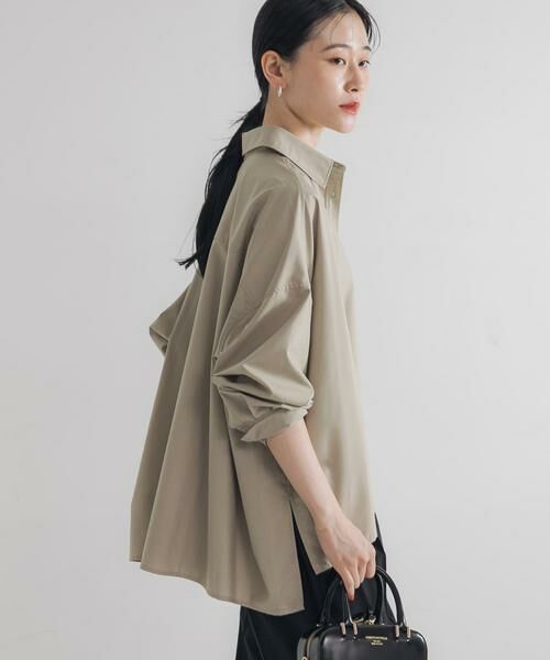 URBAN RESEARCH / アーバンリサーチ シャツ・ブラウス | ドルマンスリーブシャツ（ベージュ）