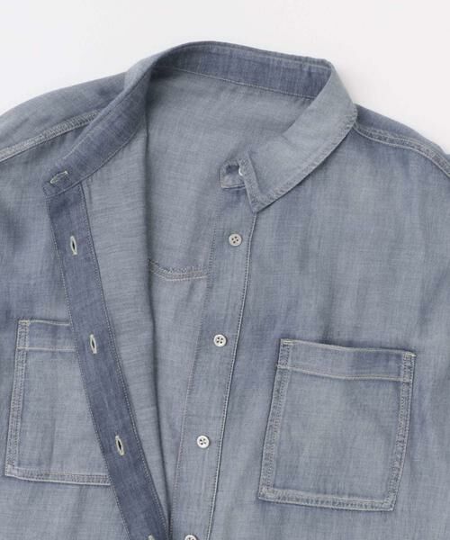 URBAN RESEARCH / アーバンリサーチ シャツ・ブラウス | シアーデニムシャツ | 詳細12