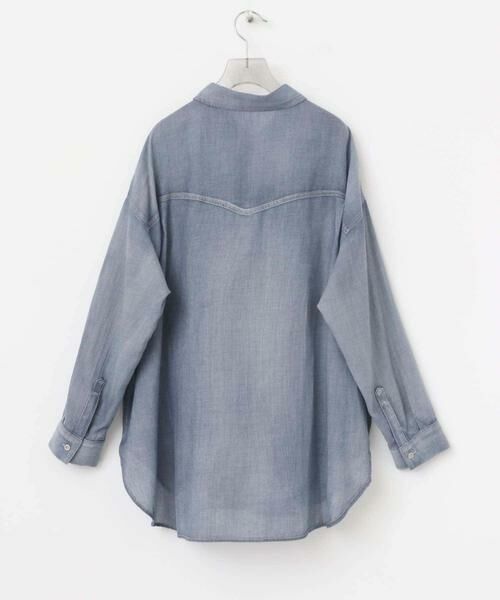URBAN RESEARCH / アーバンリサーチ シャツ・ブラウス | シアーデニムシャツ | 詳細13