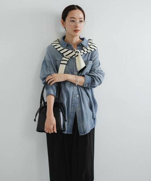 URBAN RESEARCH / アーバンリサーチ シャツ・ブラウス | シアーデニムシャツ | 詳細2