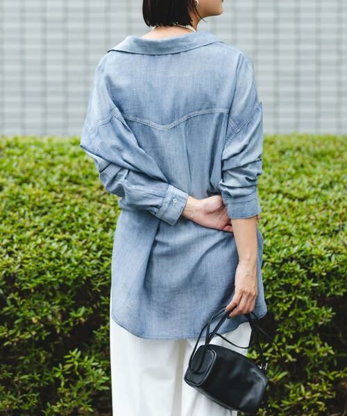 URBAN RESEARCH / アーバンリサーチ シャツ・ブラウス | シアーデニムシャツ | 詳細6