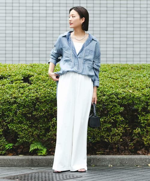 URBAN RESEARCH / アーバンリサーチ シャツ・ブラウス | シアーデニムシャツ | 詳細7