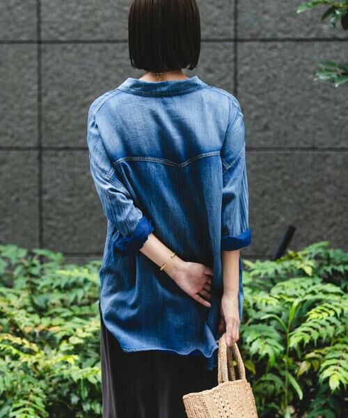 URBAN RESEARCH / アーバンリサーチ シャツ・ブラウス | シアーデニムシャツ | 詳細16