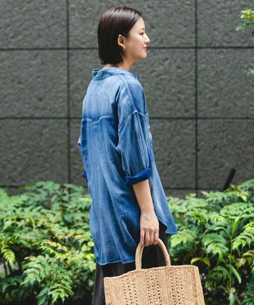URBAN RESEARCH / アーバンリサーチ シャツ・ブラウス | シアーデニムシャツ | 詳細20