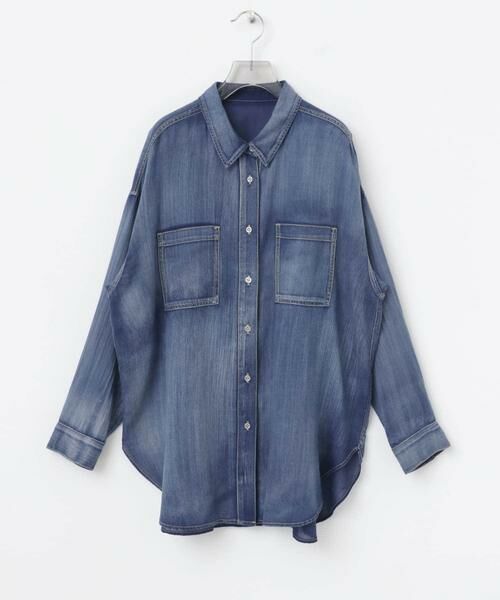 URBAN RESEARCH / アーバンリサーチ シャツ・ブラウス | シアーデニムシャツ | 詳細22