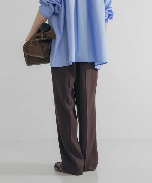 URBAN RESEARCH / アーバンリサーチ その他パンツ | new basic　ダブルクロスキュプラパンツ | 詳細10