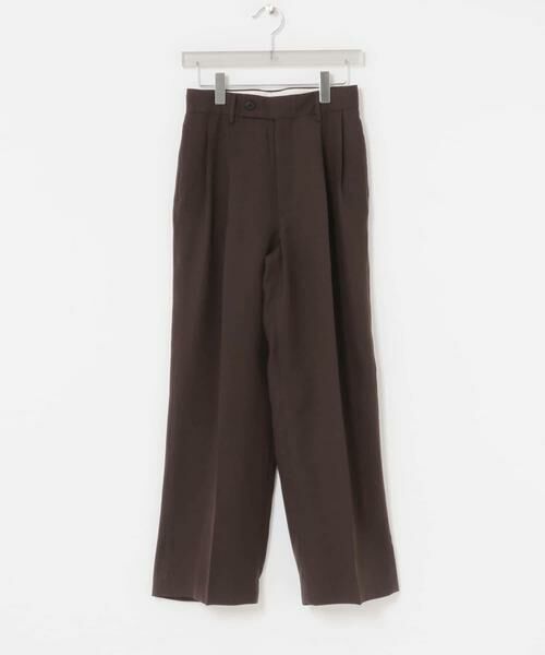 URBAN RESEARCH / アーバンリサーチ その他パンツ | new basic　ダブルクロスキュプラパンツ | 詳細12