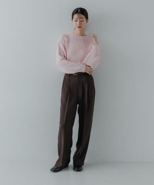 URBAN RESEARCH / アーバンリサーチ その他パンツ | new basic　ダブルクロスキュプラパンツ | 詳細4