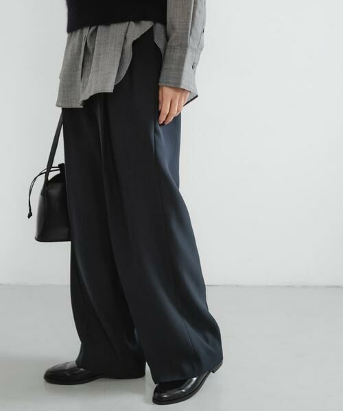 URBAN RESEARCH / アーバンリサーチ その他パンツ | new basic　ダブルクロスキュプラパンツ | 詳細15