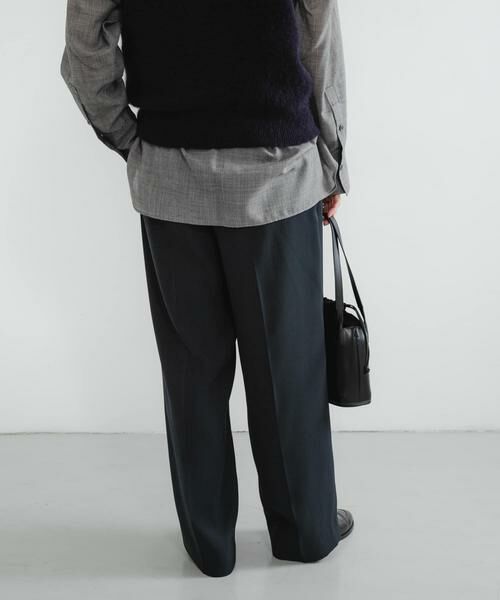 URBAN RESEARCH / アーバンリサーチ その他パンツ | new basic　ダブルクロスキュプラパンツ | 詳細16