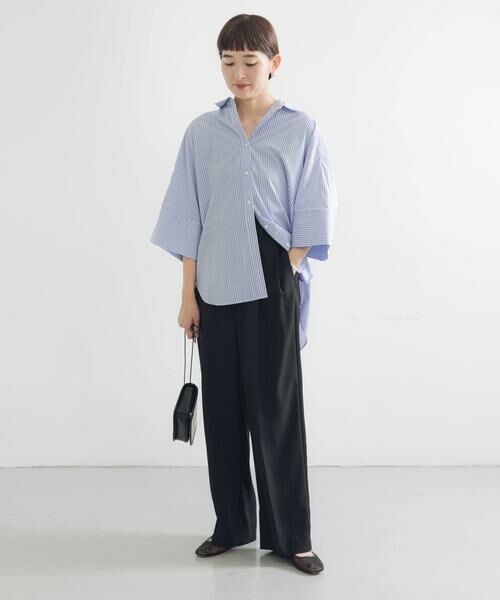 URBAN RESEARCH / アーバンリサーチ その他パンツ | new basic　ダブルクロスキュプラパンツ | 詳細28