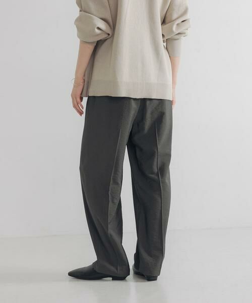URBAN RESEARCH / アーバンリサーチ その他パンツ | 『34サイズ/低身長向けも展開』 ポプリンイージーテーパードパンツ | 詳細2