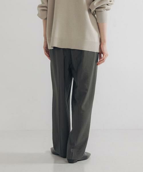 URBAN RESEARCH / アーバンリサーチ その他パンツ | 『34サイズ/低身長向けも展開』 ポプリンイージーテーパードパンツ | 詳細3