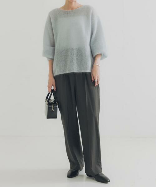 URBAN RESEARCH / アーバンリサーチ その他パンツ | 『34サイズ/低身長向けも展開』 ポプリンイージーテーパードパンツ | 詳細6