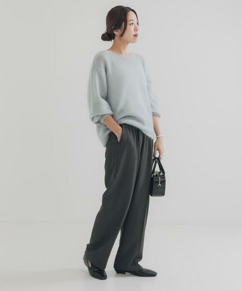URBAN RESEARCH / アーバンリサーチ その他パンツ | 『34サイズ/低身長向けも展開』 ポプリンイージーテーパードパンツ | 詳細7