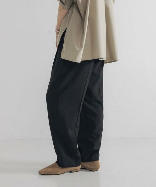 URBAN RESEARCH / アーバンリサーチ その他パンツ | 『34サイズ/低身長向けも展開』 ポプリンイージーテーパードパンツ | 詳細12