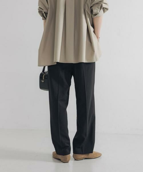 URBAN RESEARCH / アーバンリサーチ その他パンツ | 『34サイズ/低身長向けも展開』 ポプリンイージーテーパードパンツ | 詳細14