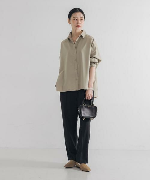 URBAN RESEARCH / アーバンリサーチ その他パンツ | 『34サイズ/低身長向けも展開』 ポプリンイージーテーパードパンツ | 詳細16