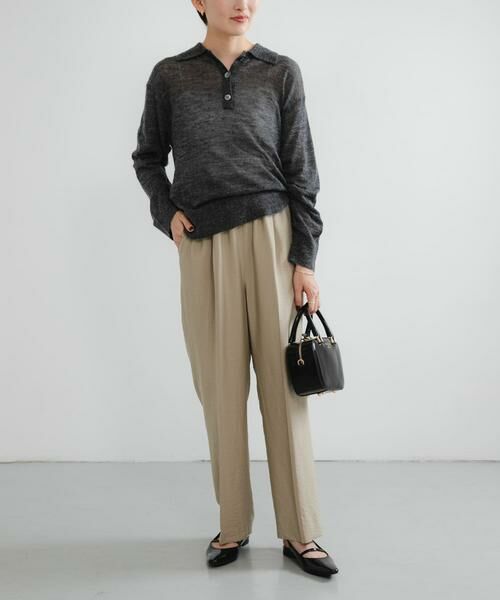 URBAN RESEARCH / アーバンリサーチ その他パンツ | 『34サイズ/低身長向けも展開』 ポプリンイージーテーパードパンツ | 詳細28