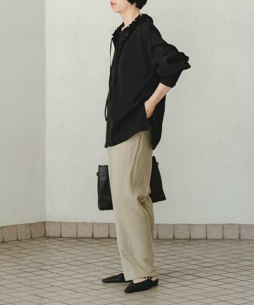 URBAN RESEARCH / アーバンリサーチ その他パンツ | 『34サイズ/低身長向けも展開』 ポプリンイージーテーパードパンツ | 詳細29