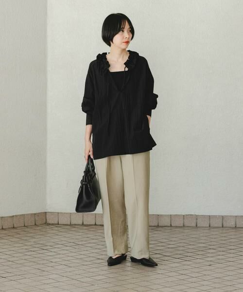 URBAN RESEARCH / アーバンリサーチ その他パンツ | 『34サイズ/低身長向けも展開』 ポプリンイージーテーパードパンツ | 詳細30