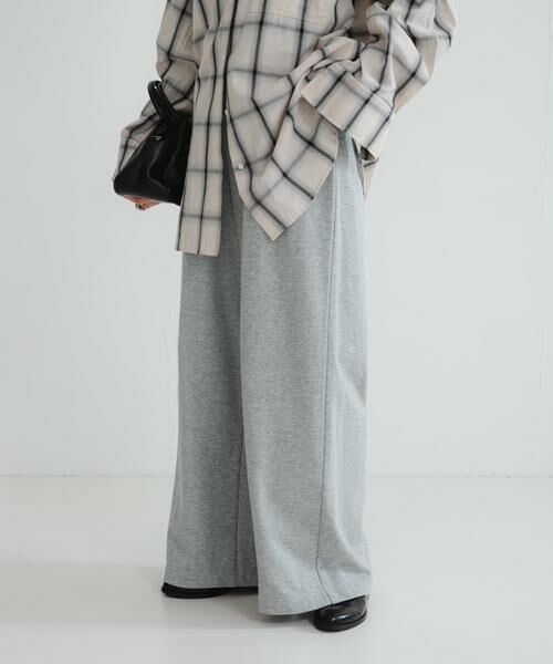 URBAN RESEARCH / アーバンリサーチ その他パンツ | ミニ裏毛イージーカットパンツ(グレー)