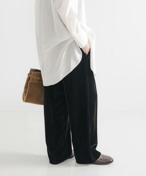 URBAN RESEARCH / アーバンリサーチ その他パンツ | サイドラインベロアイージーパンツ | 詳細2