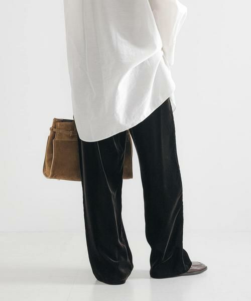 URBAN RESEARCH / アーバンリサーチ その他パンツ | サイドラインベロアイージーパンツ | 詳細3