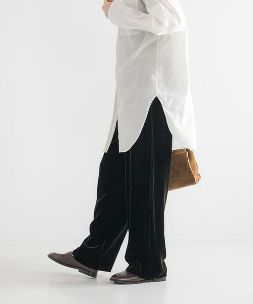 URBAN RESEARCH / アーバンリサーチ その他パンツ | サイドラインベロアイージーパンツ | 詳細4
