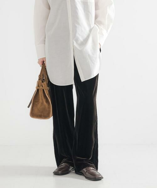 URBAN RESEARCH / アーバンリサーチ その他パンツ | サイドラインベロアイージーパンツ | 詳細5