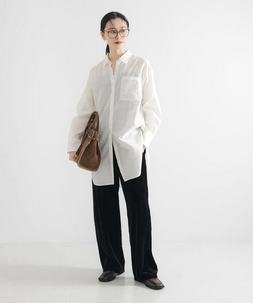 URBAN RESEARCH / アーバンリサーチ その他パンツ | サイドラインベロアイージーパンツ | 詳細7