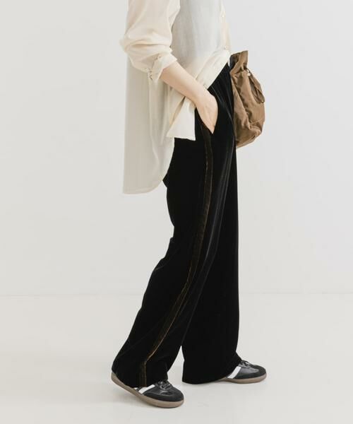 URBAN RESEARCH / アーバンリサーチ その他パンツ | サイドラインベロアイージーパンツ | 詳細16